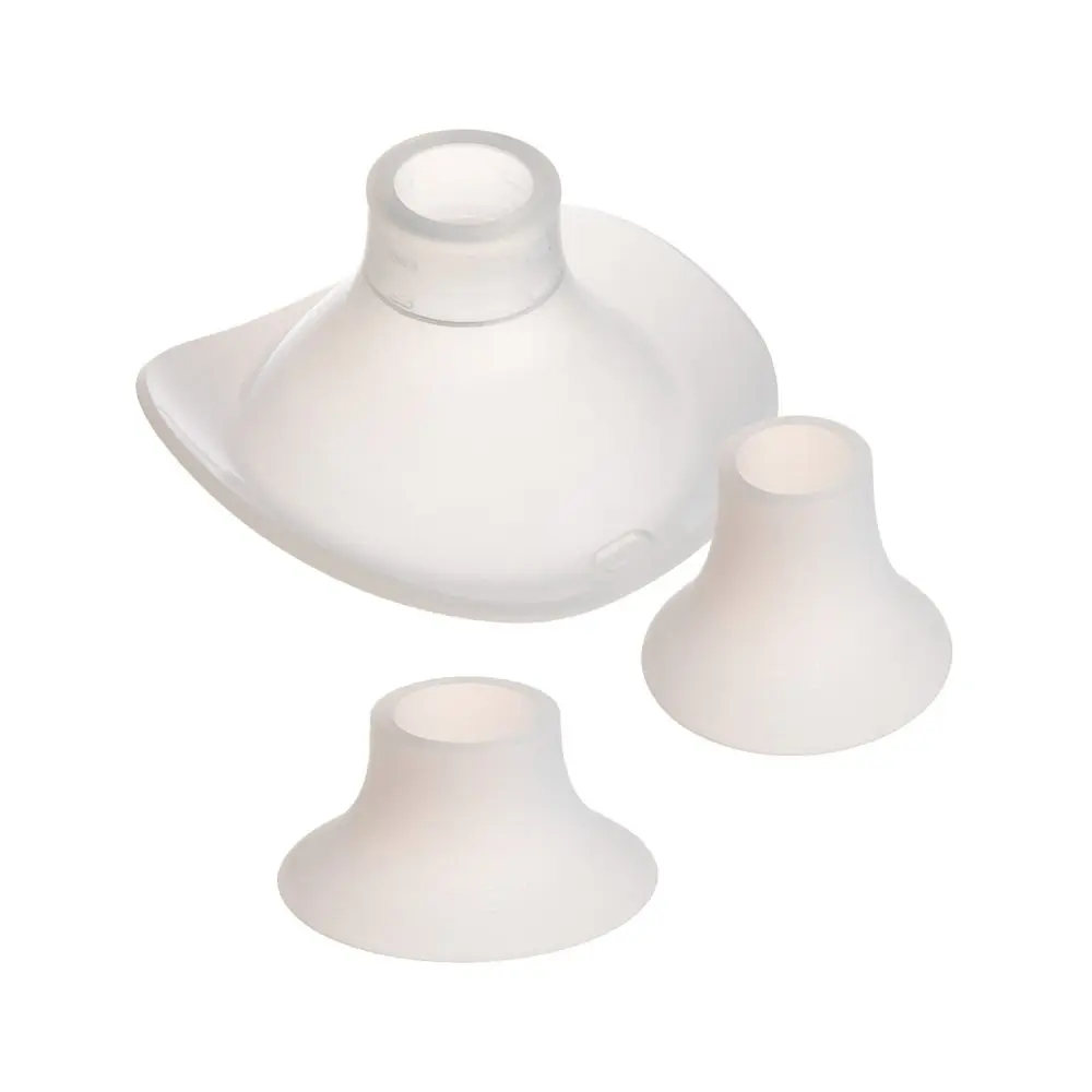 Canpol babies Náhradní silikonový trychtýř a vložky 24/21/19mm k odsávačce mateřského mléka Hands-Free