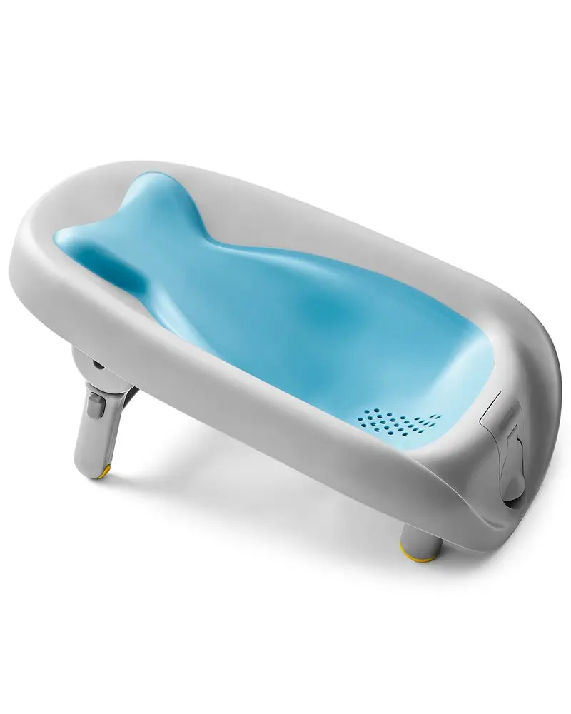 Skip Hop Lehátko na koupání skládací Moby modré 0-6 m