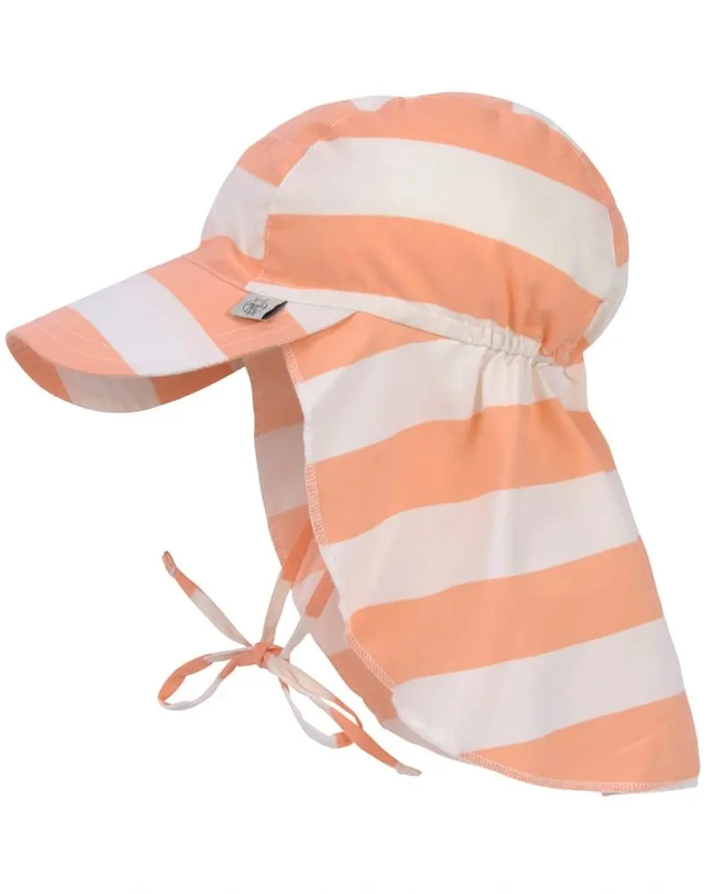 Lässig Splash Sun Protection Flap Hat block str.milky/peach 19-36m