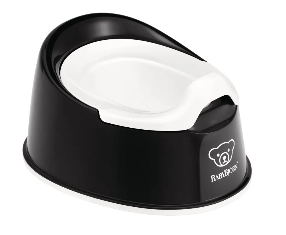 BABYBJÖRN Nočník Smart Powder Black/White