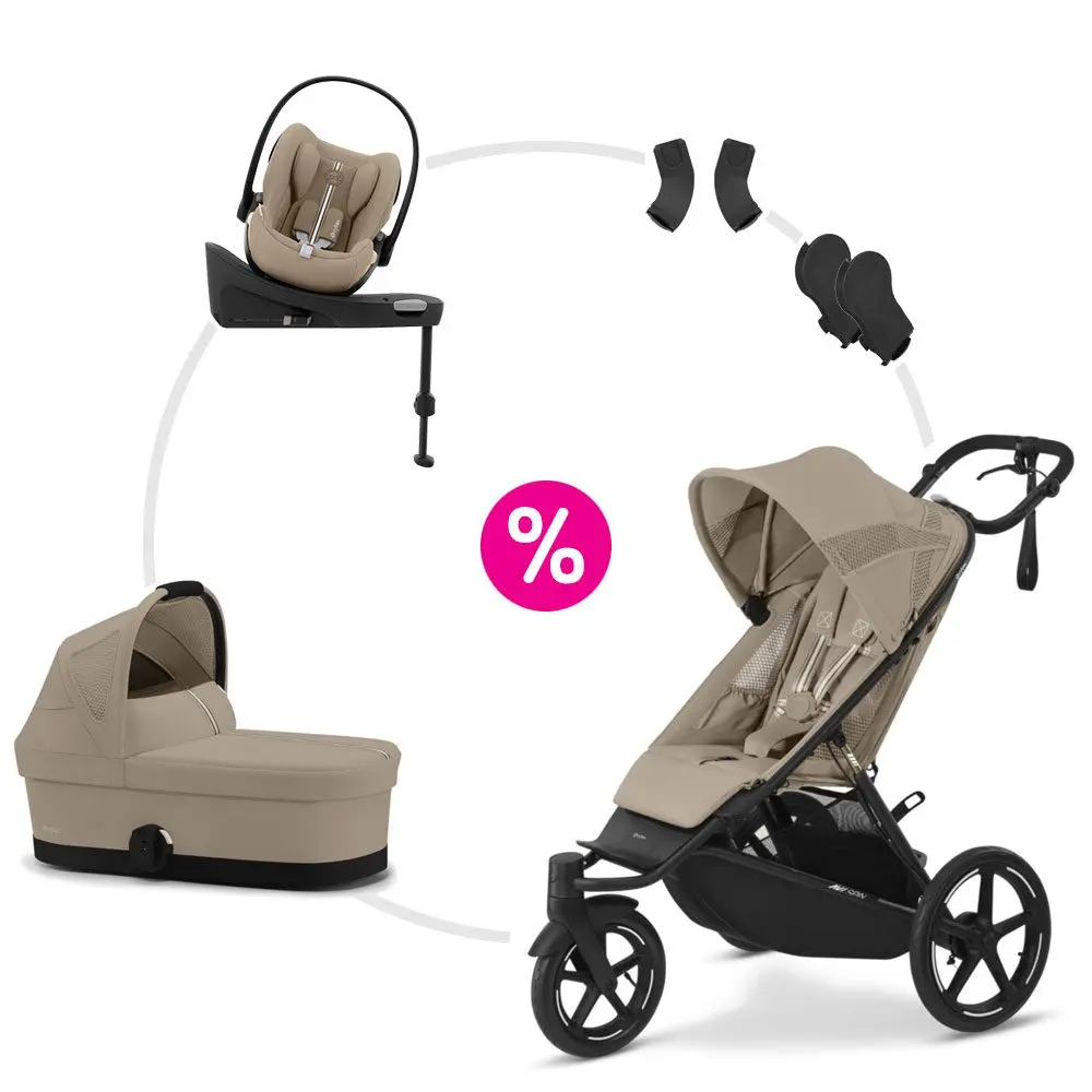 Cybex set 6v1 Avi Spin 2025 + Cot S + Cloud G3 Plus + Base G3 + adaptéry -