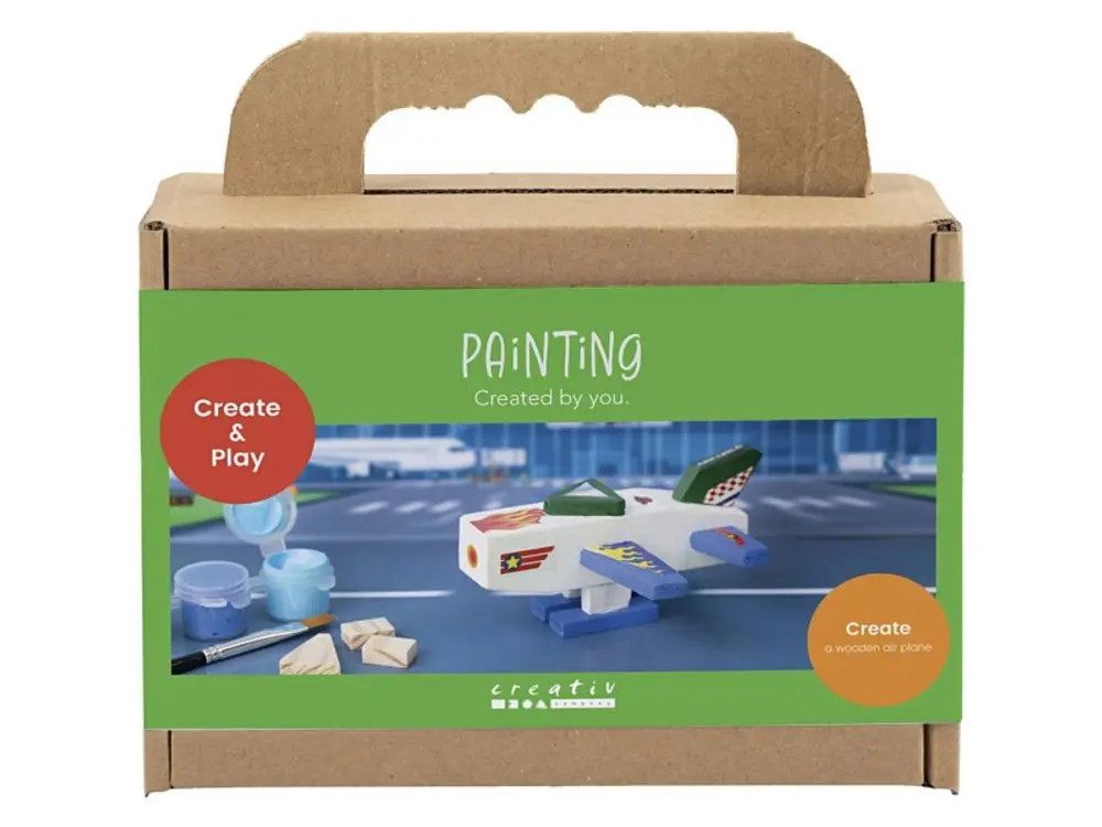Creativ Company Kreativní sada Letadlo dřevěné