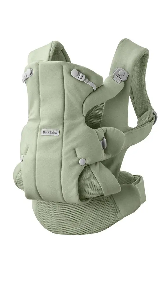 Babybjörn nosítko HOLD Woven Light Green