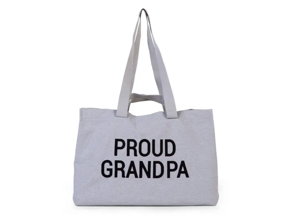 Childhome Cestovní taška Grandpa Canvas Grey
