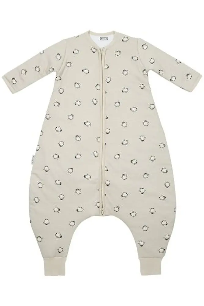 Meyco Jumper zimní s rukávy 104cm - PENGUIN soft sand