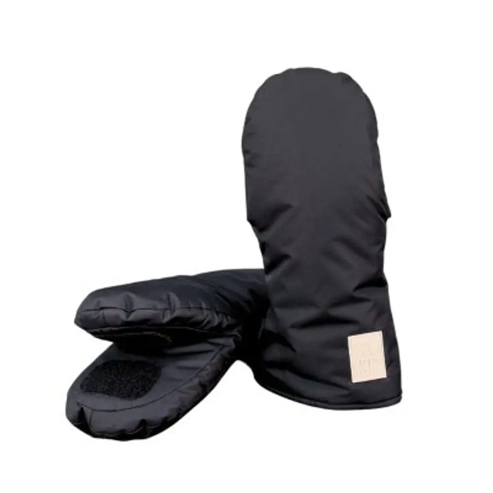 LEOKID Rukavice na kočárek Black Coal