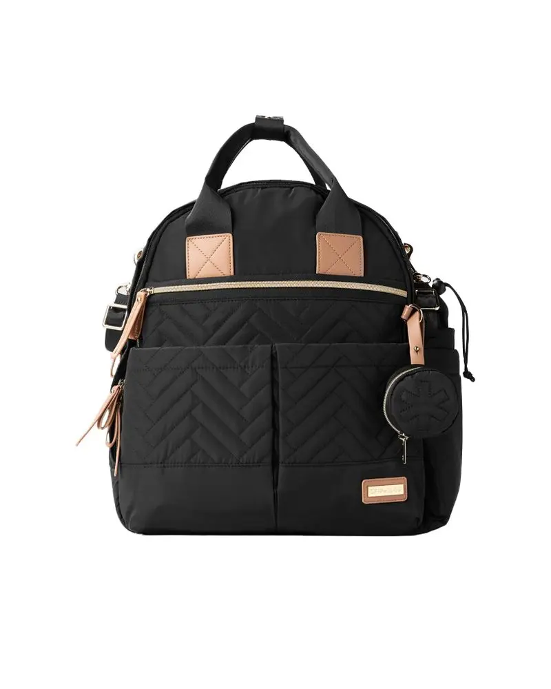 SKIP HOP Taška přebalovací/batoh 6v1 Suite Set Black