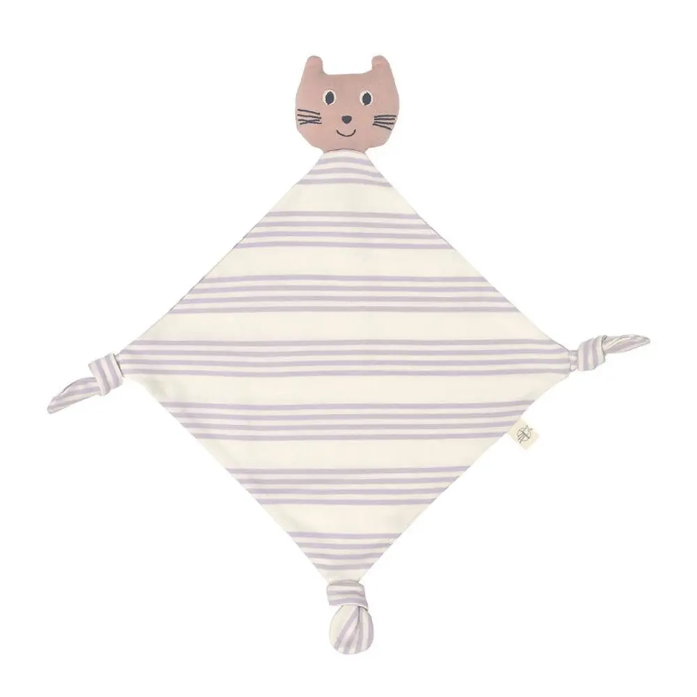 LÄSSIG dětský mazlíček Cuddle Cloth GOTS cat