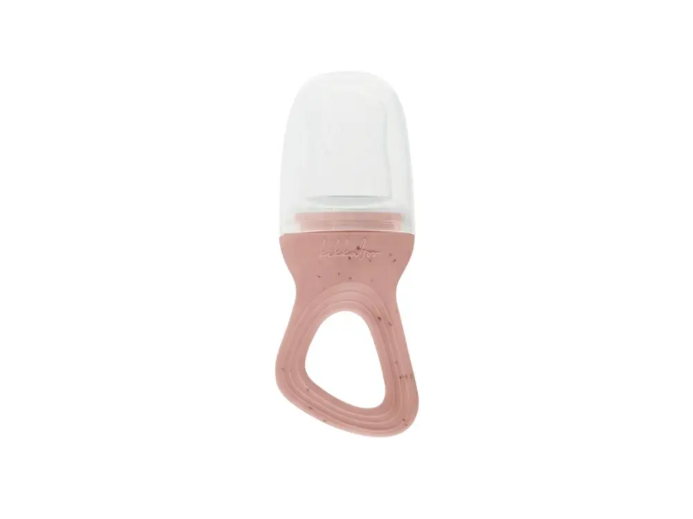 KikkaBoo Krmicí kousátko Platinum Silicone Blush