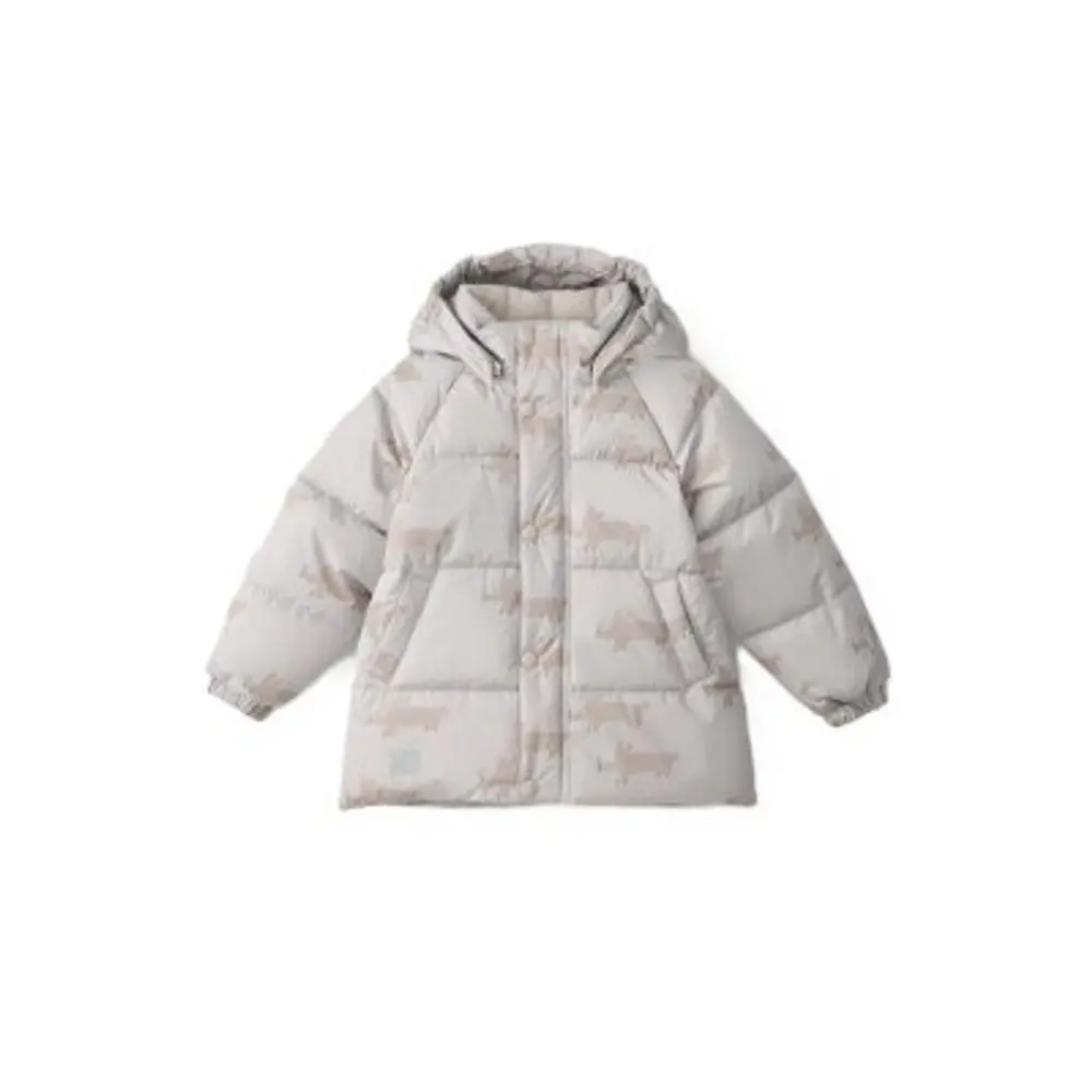 LEOKID Zimní prošívaná bunda Leni Silver Cloud Fluffy vel. 80