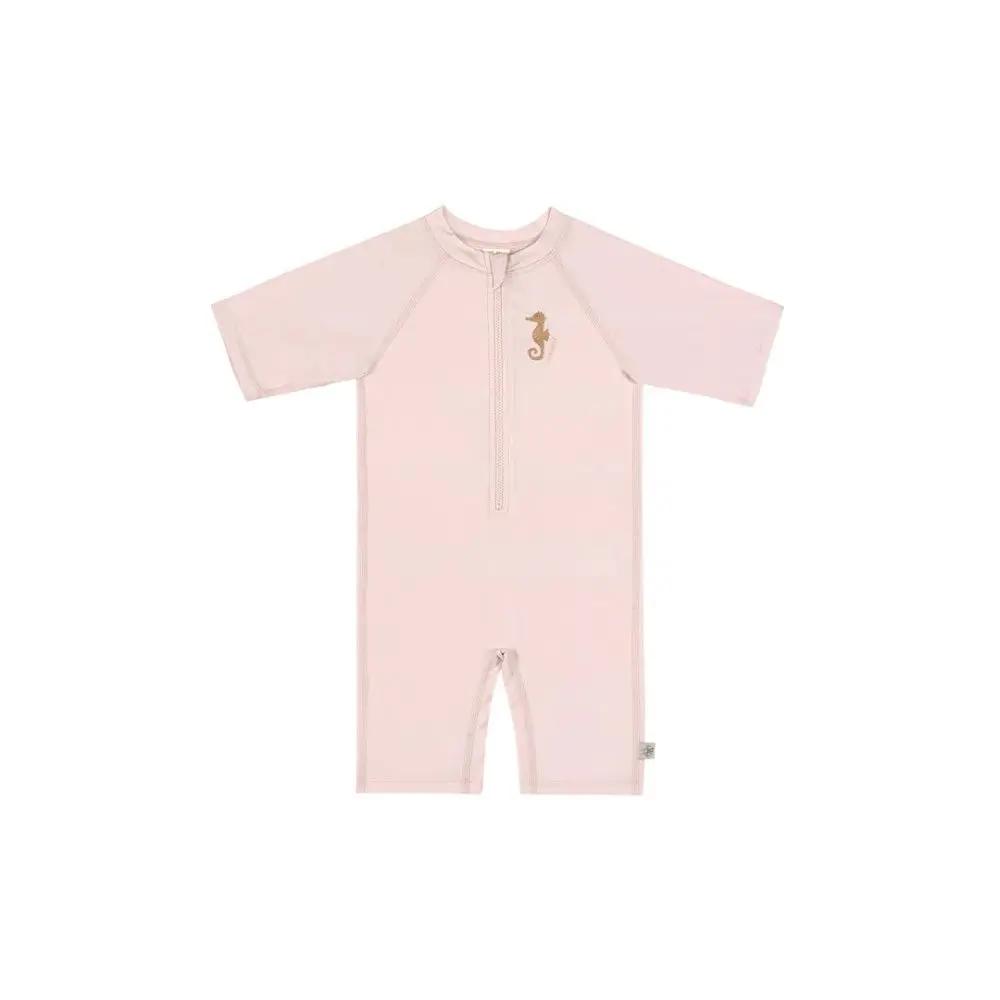 Lässig Splash Short Sleeve Sunsuit seahorse light pink
