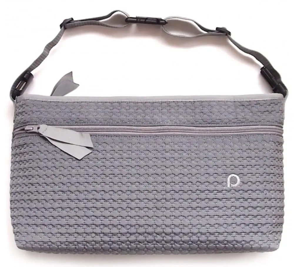 PINKIE organizér Small Grey Comb s přední kapsou-L