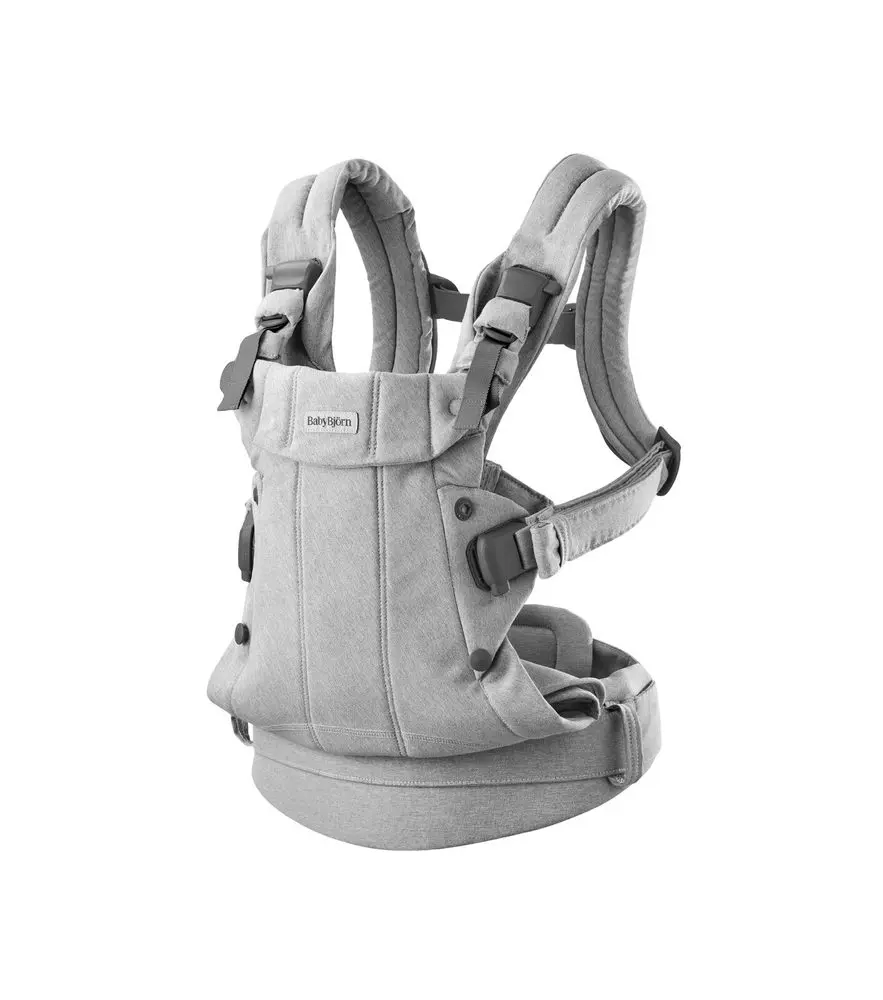 BABYBJORN Babybjorn nosítko HARMONY Woven Light Gray mélange