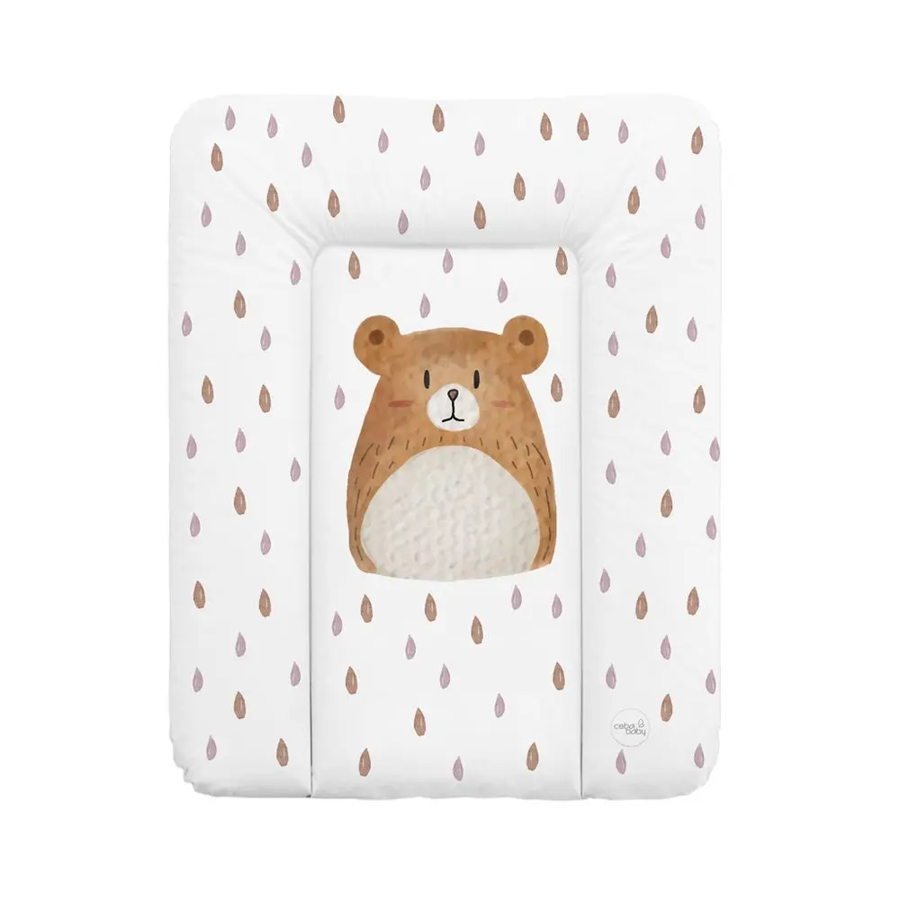 CEBA BABY Podložka přebalovací měkká malá (50x70) Basic Bear Buddy