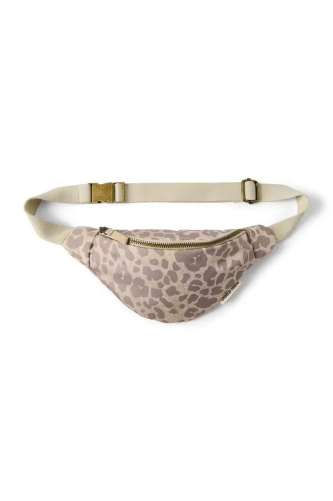 Studio Noos Puffy Mini FANNY pack ledvinka Cream Leopard
