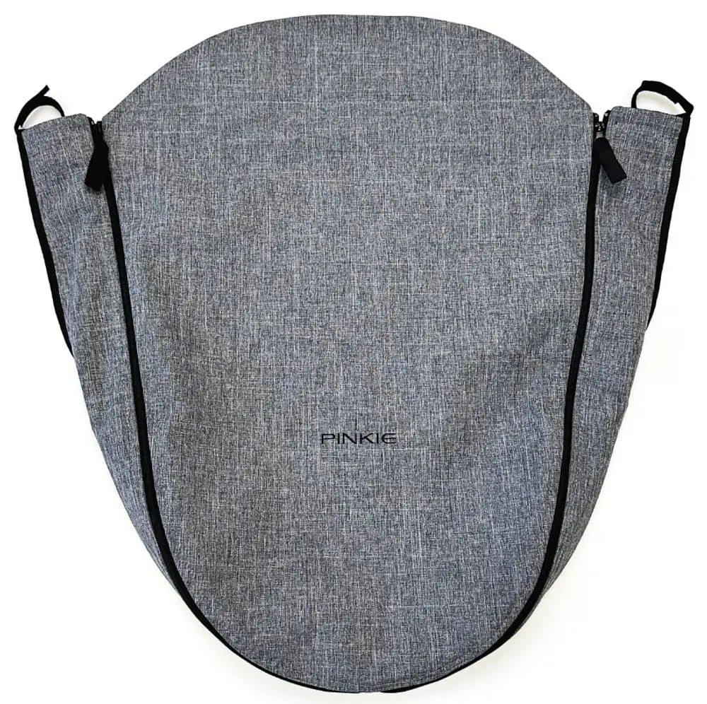 nánožník Grey Melange s funkční vrstvou