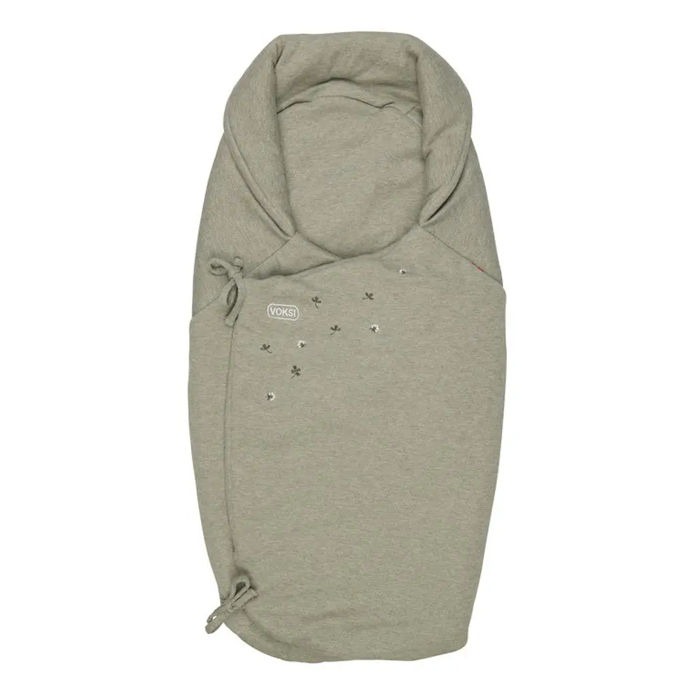 Voksi Wool Wrap meadow green