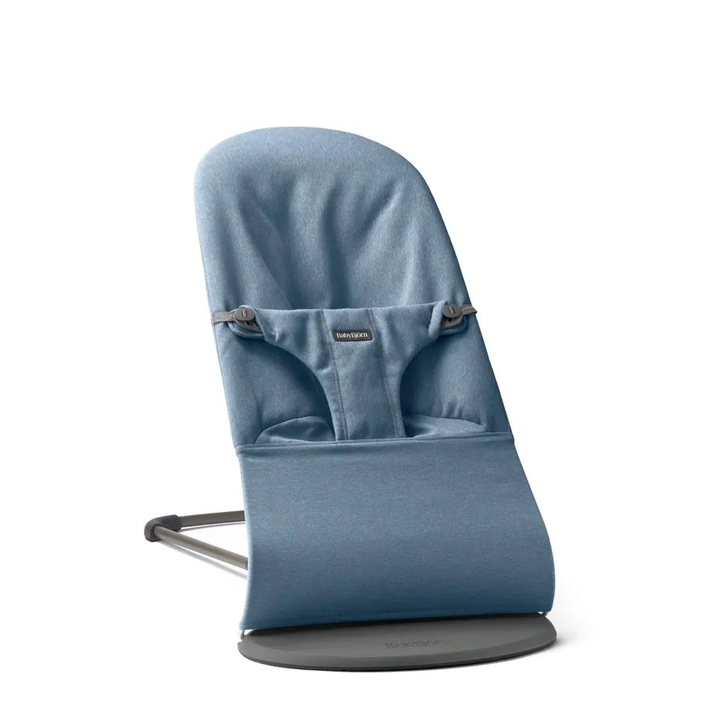 BABYBJORN Babybjorn lehátko BLISS Woven Light Blue mélange