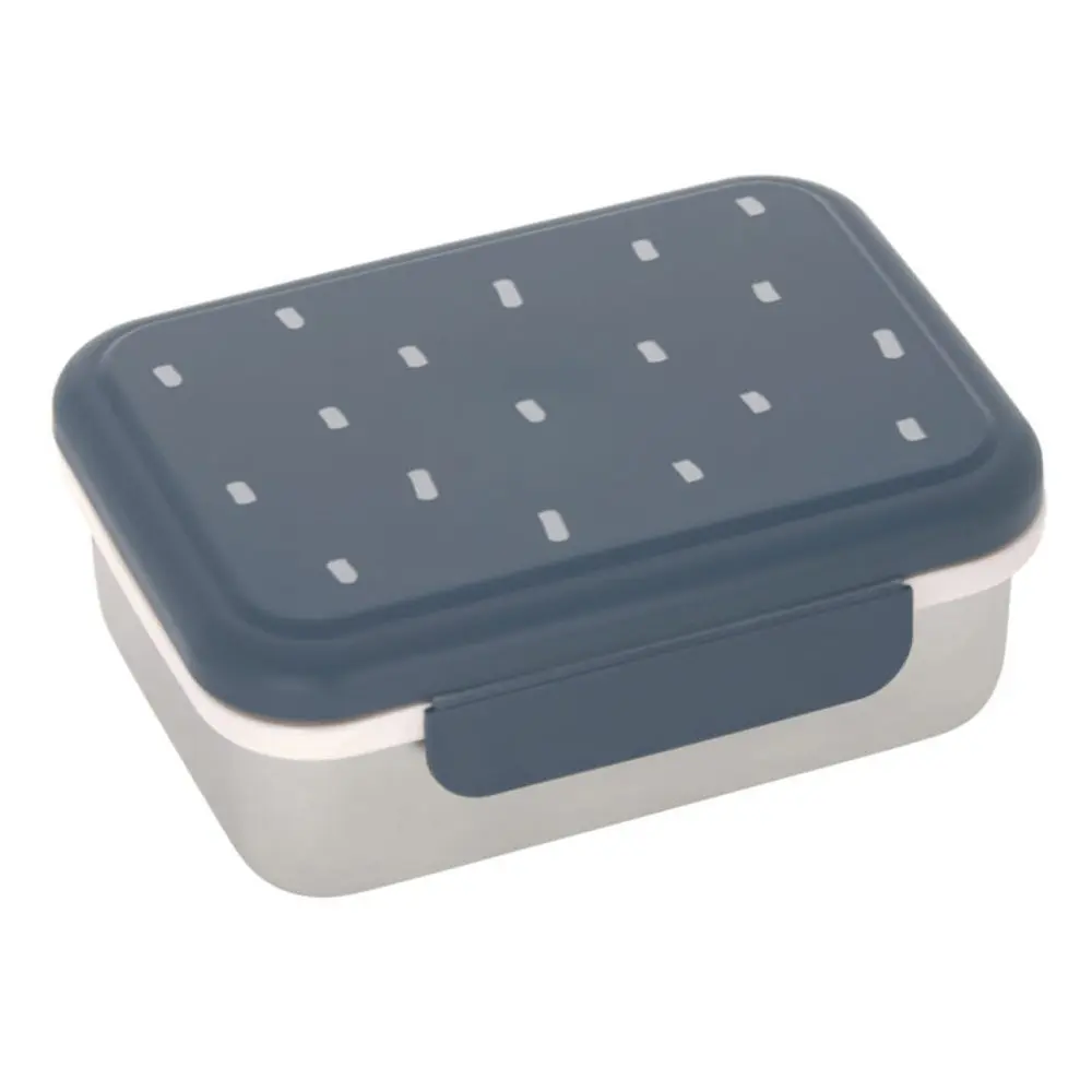 Lässig Lunchbox Stainless Steel Happy Prints midnight blue