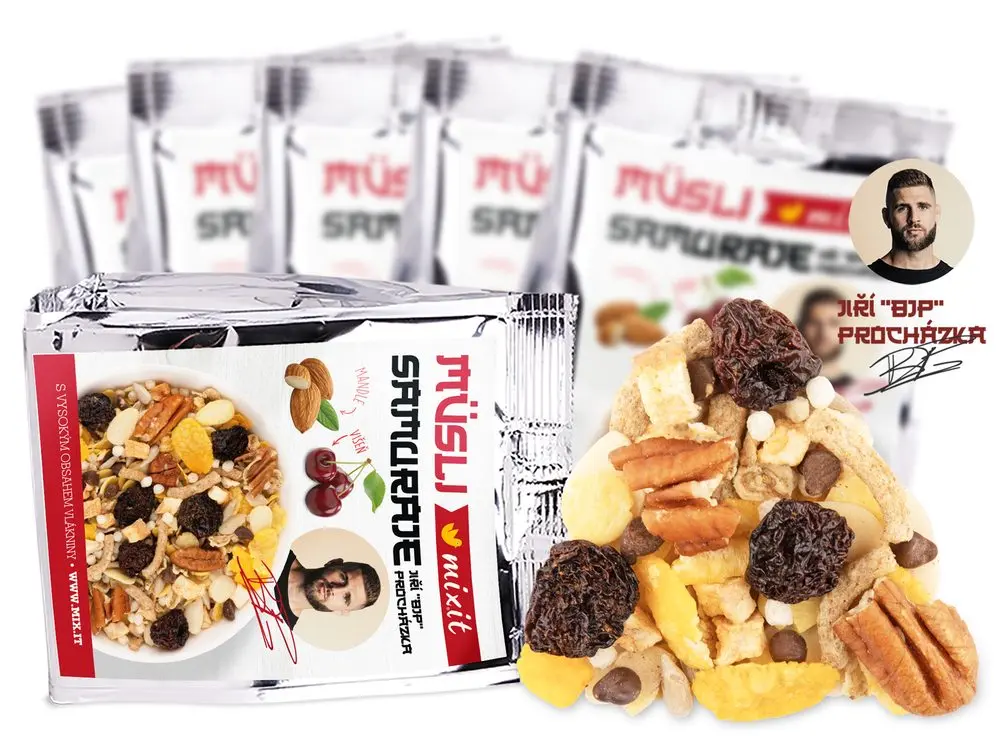 Müsli samuraje do kapsy