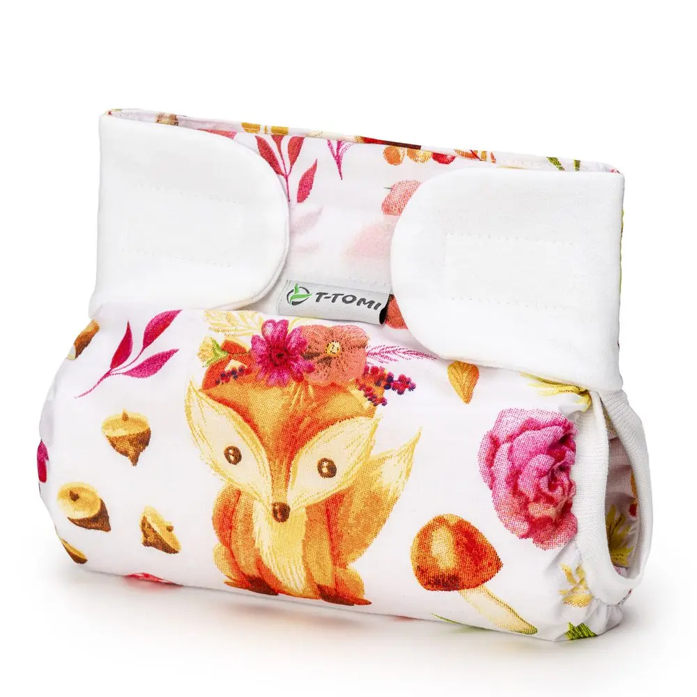 T-TOMI Ortopedické abdukční kalhotky - suchý zip Foxes (3-6kg)