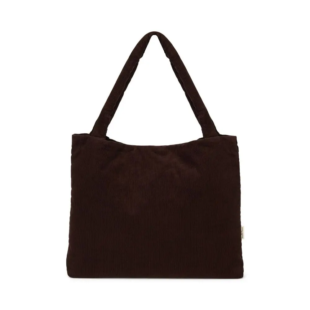 Studio Noos RIB puffy MOM BAG Dark Brown