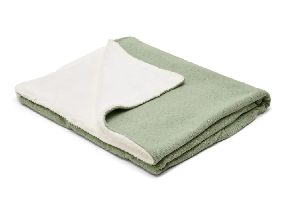Little Dutch Deka pletená / fleece 70x100 cm Pure Sage
