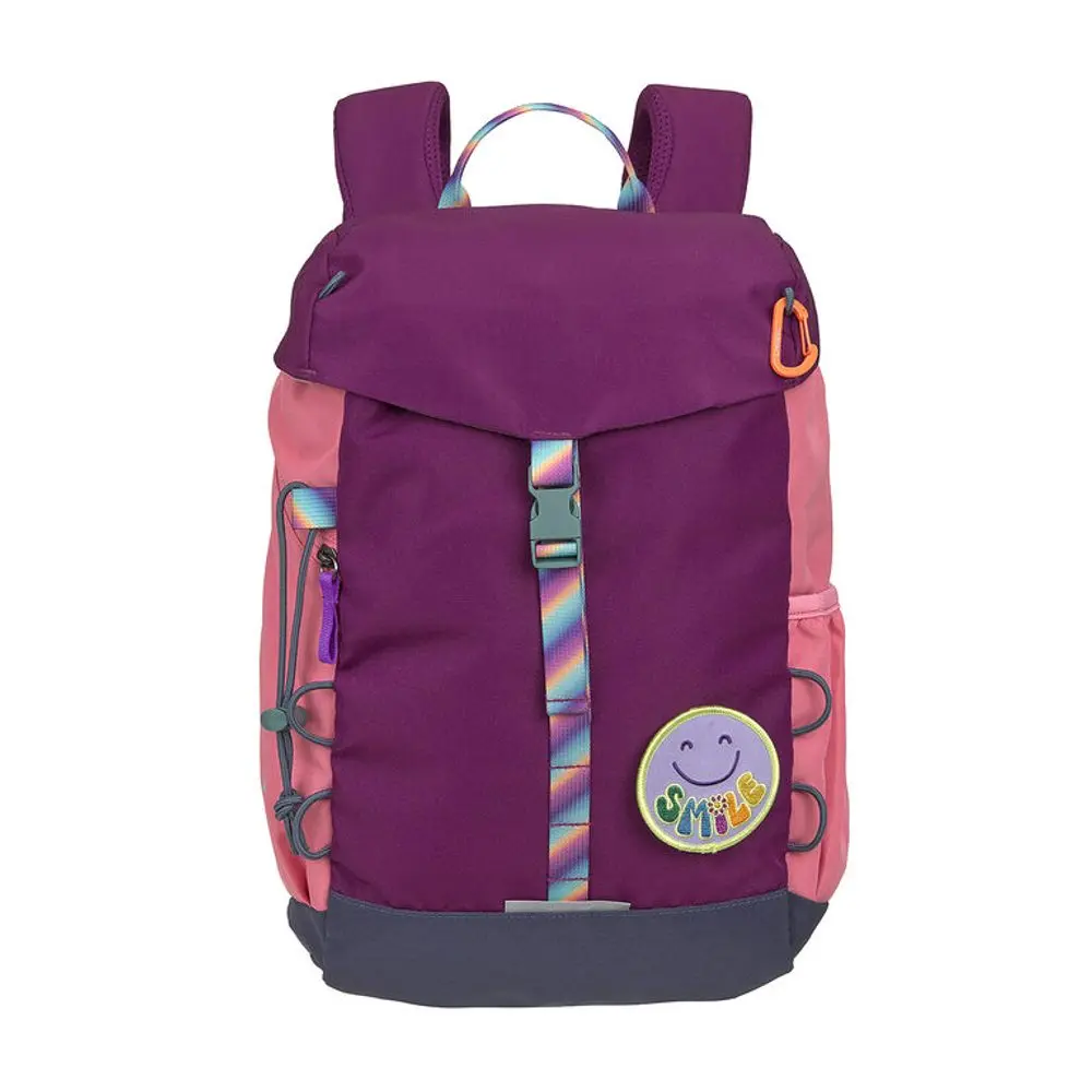 LÄSSIG dětský batoh Big Outdoor Backpack Unique berry pink
