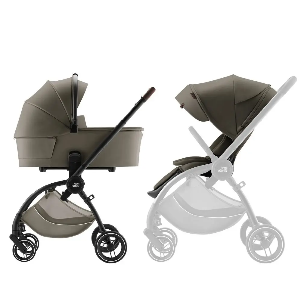 BRITAX-RÖMER Set kočárek Rio + hluboká korba Lux