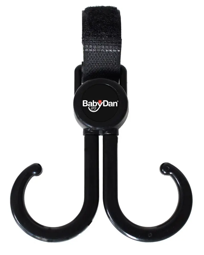 BabyDan Univerzální dvojitý háček na suchý zip 2ks
