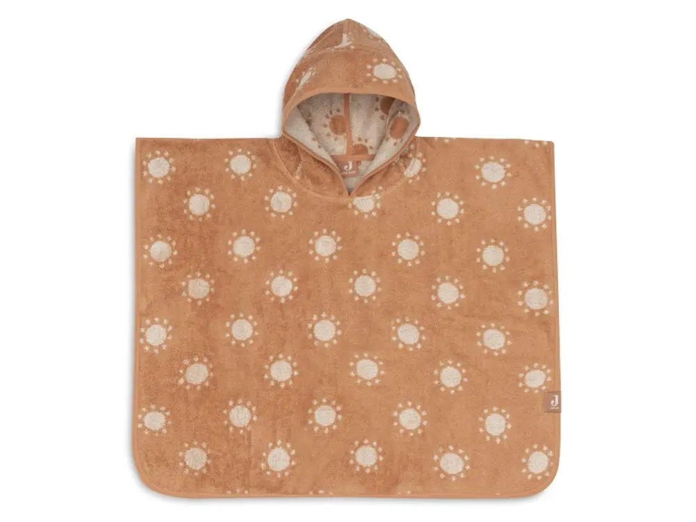 Jollein Osuška pončo froté Jacquard Sun