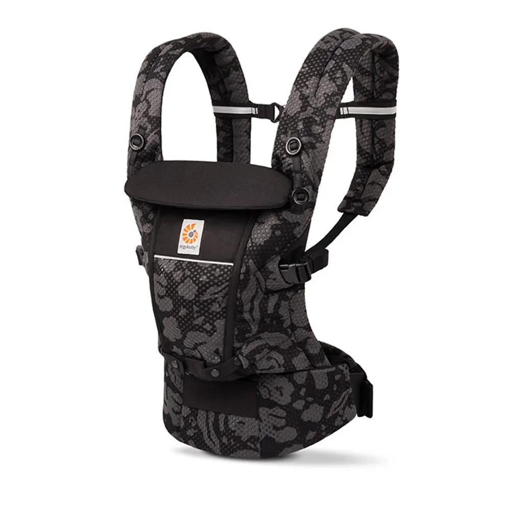 Ergobaby ADAPT Soft Flex Mesh - Onyx Blooms
