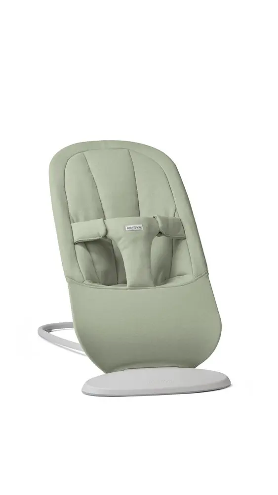 BabyBjörn lehátko BEGIN Light Green Woven