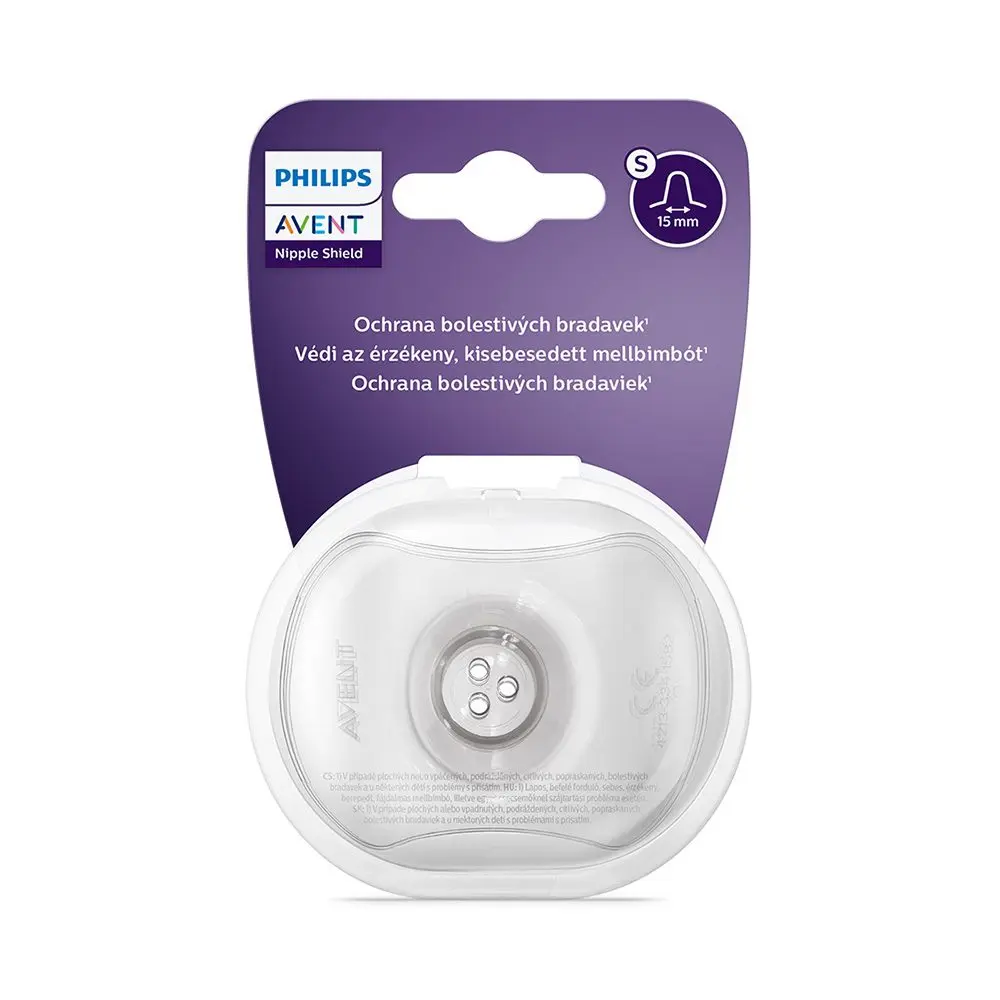Philips AVENT Chránič bradavek small 2ks + krabička