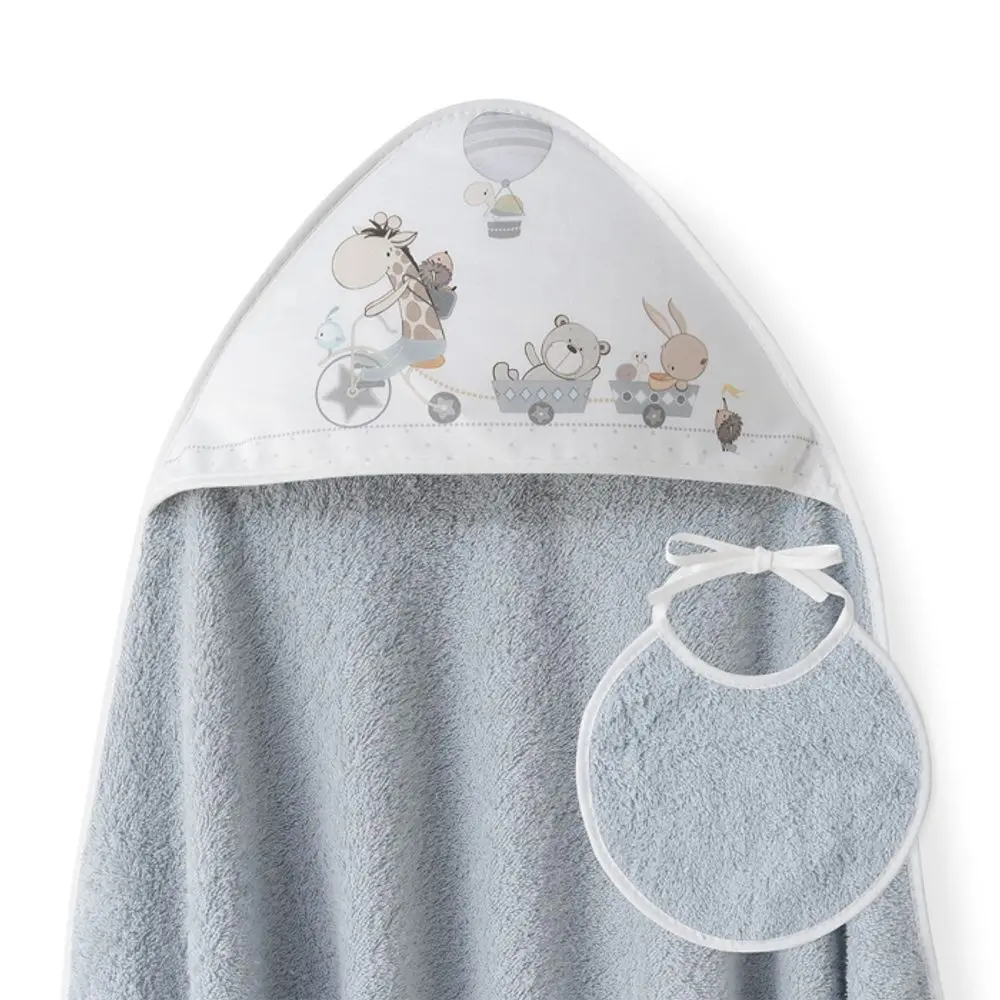 Interbaby OSUŠKA froté ZVÍŘÁTKA - šedá