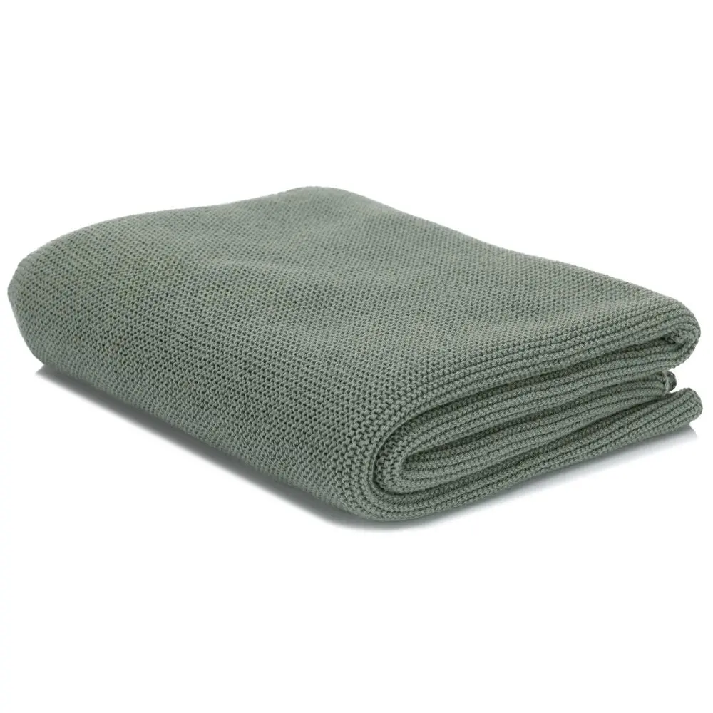 Fillikid Pletená dětská deka Cosy green
