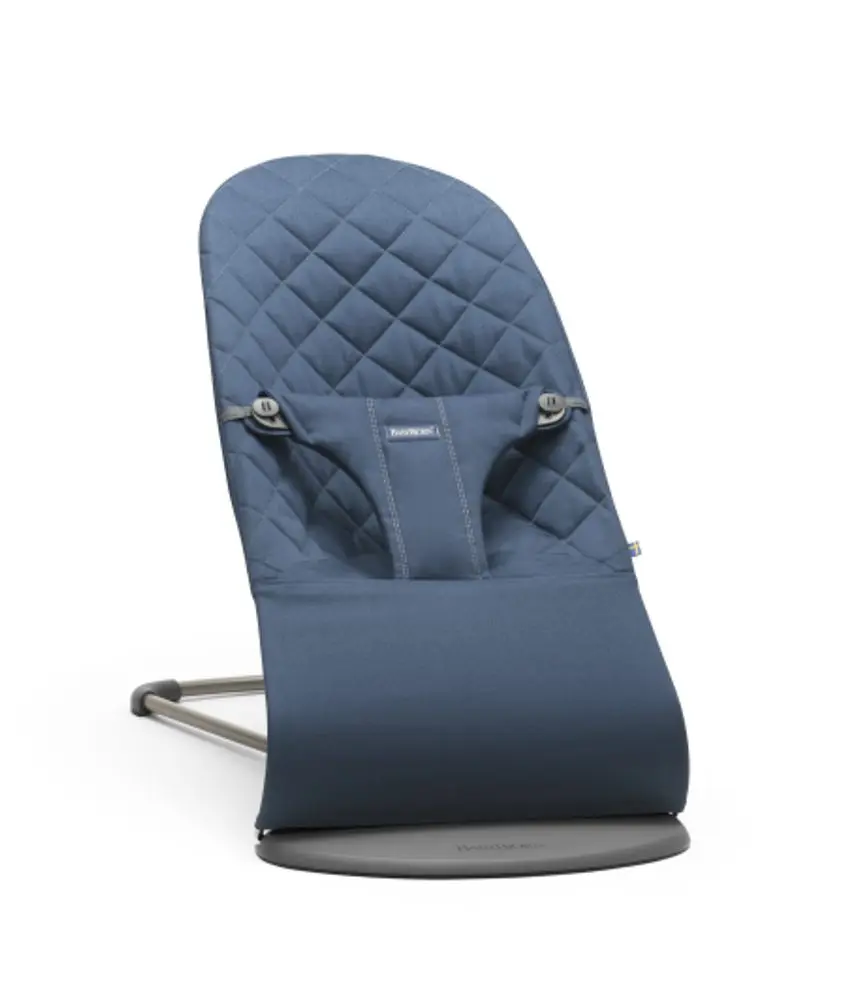 BABYBJORN Lehátko Babybjorn Bliss Midnight Blue Woven classic