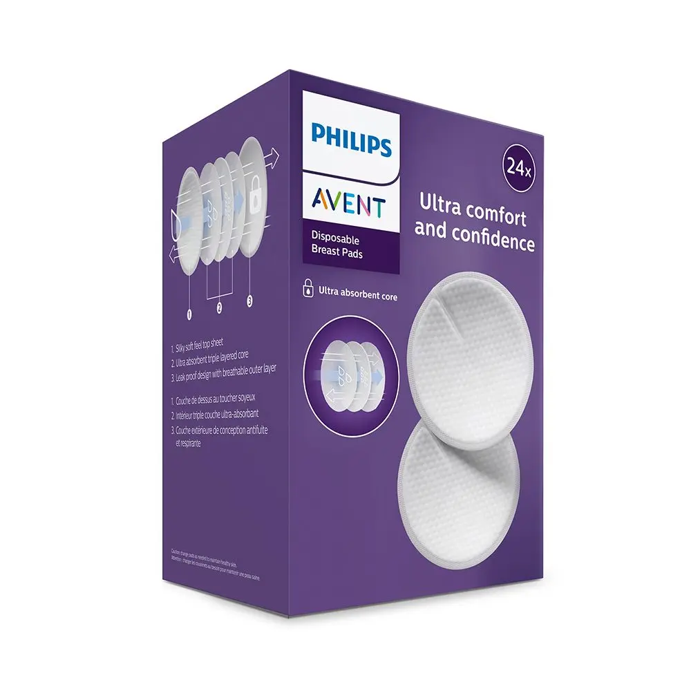 Philips AVENT Prsní vložky jednorázové 24 ks