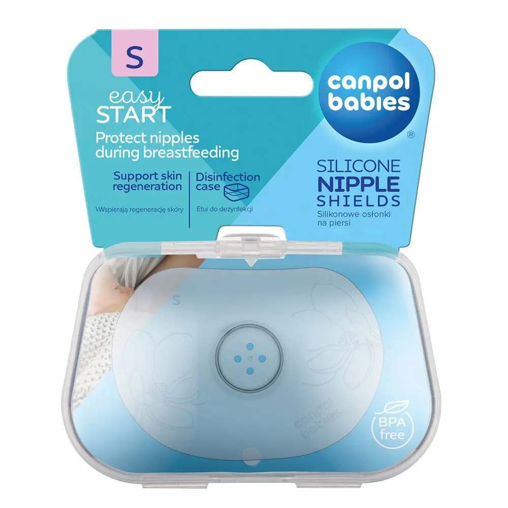 Canpol babies Chránič prsní bradavky S 2ks