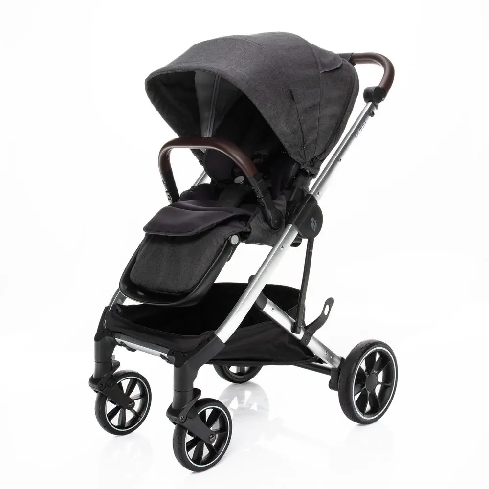 Kočárek Quest, Vulcan Black / Silver
