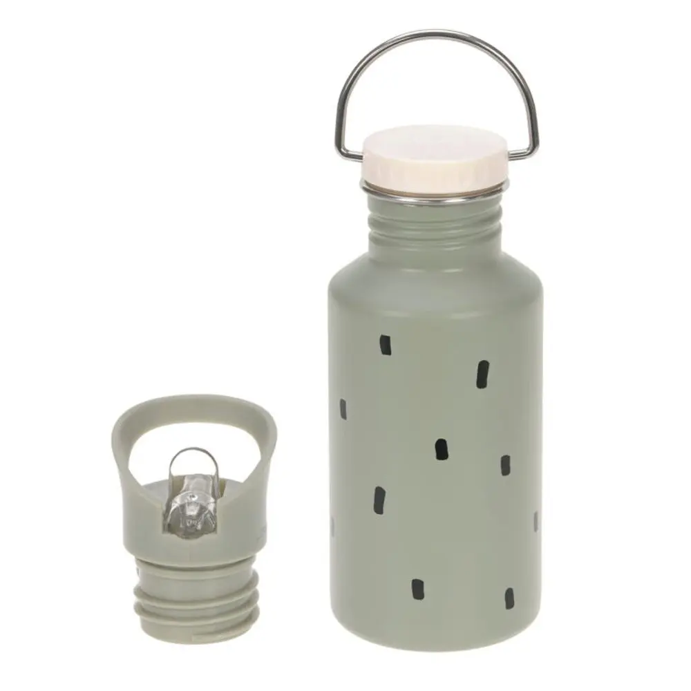 Lässig KIDS Bottle Stainless Steel Happy Prints light olive