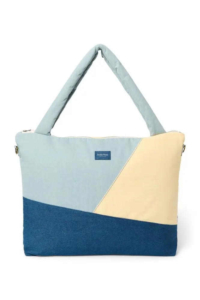 Studio Noos Patchwork DIAPER BAG přebalovací taška Denim