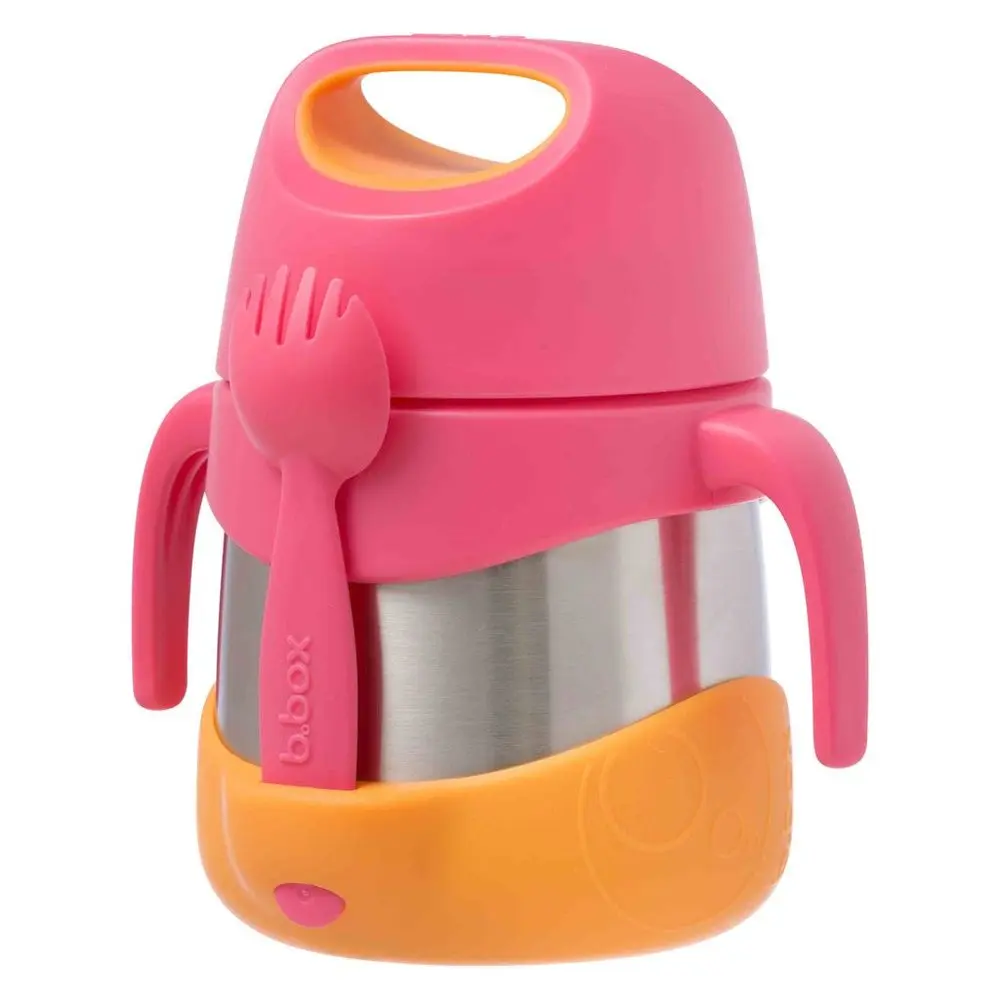 b.box Termoska na jídlo 335 ml - růžová/oranžová
