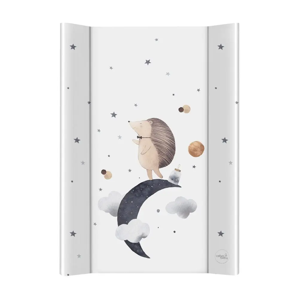 Ceba Baby Přebalovací podložka měkká profilovaná krátká 50x70 Basic Hedgehog