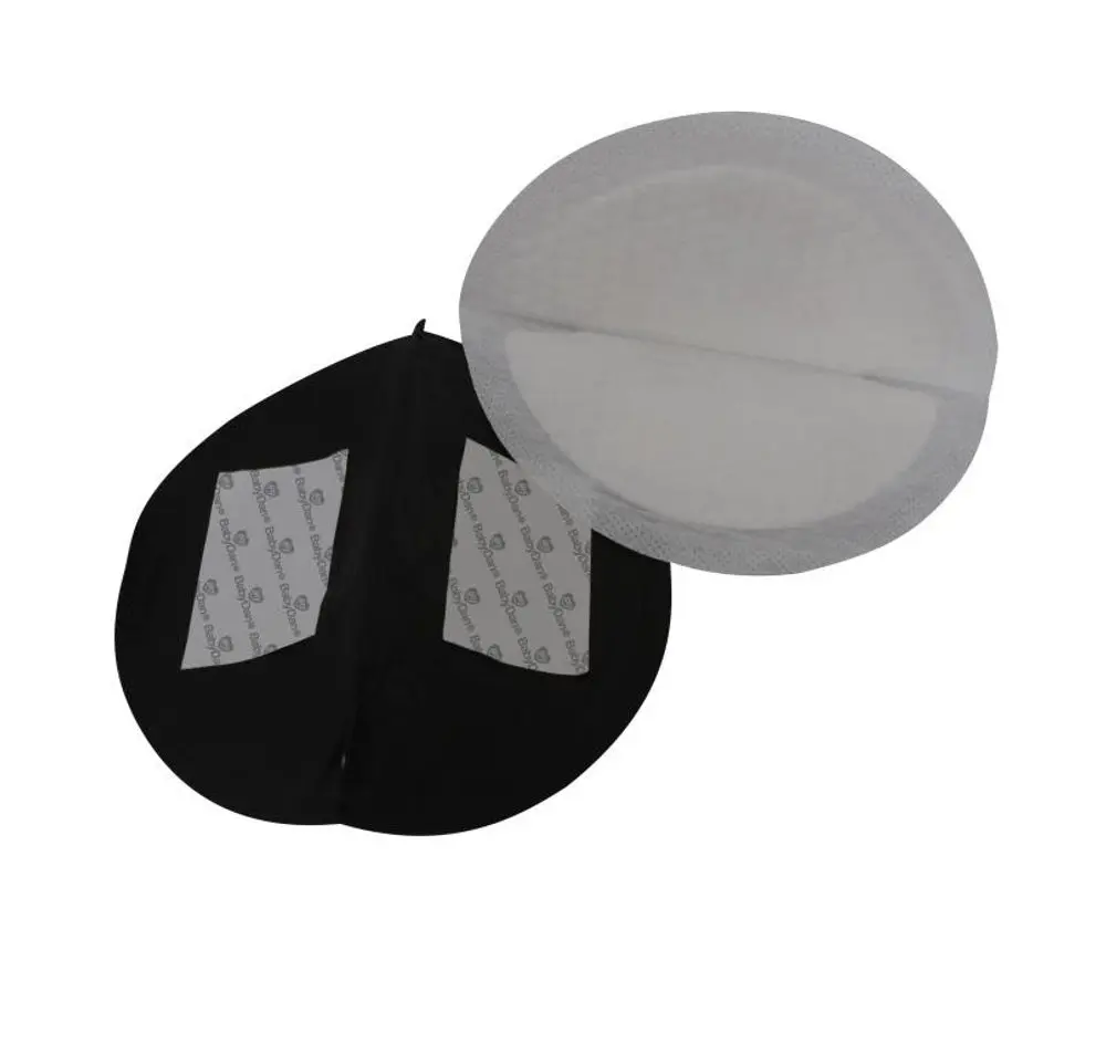 BabyDan prsní tampóny ultra absorpční 24ks, černé