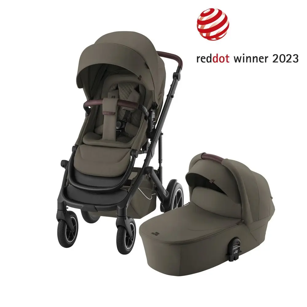 BRITAX RÖMER Set kočárek Smile 5Z + hluboká korba Lux 2025 - Urban Olive