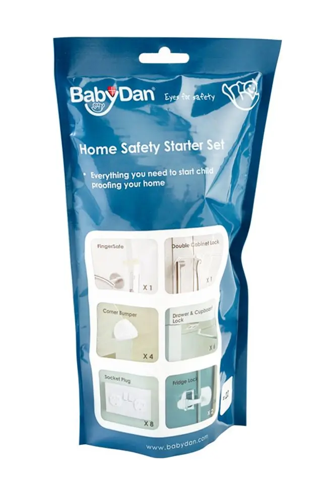 BabyDan sada bezpečnostních prvků Starter Set, 22 ks