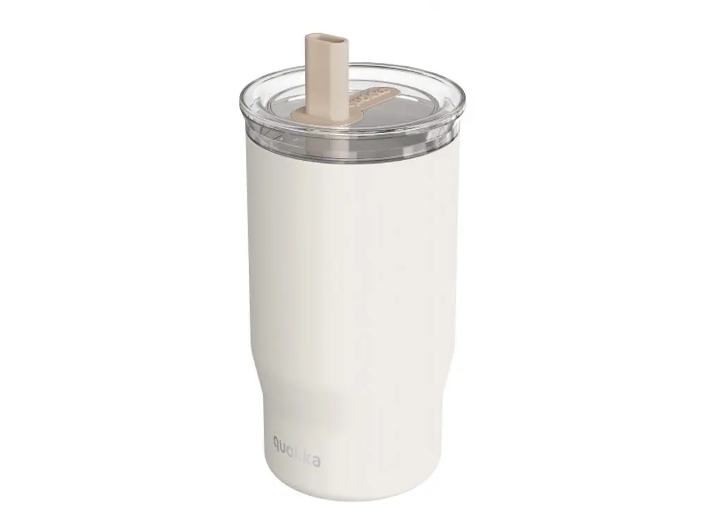 Nerezový termohrnček so slamkou Mist Ivory 720 ml