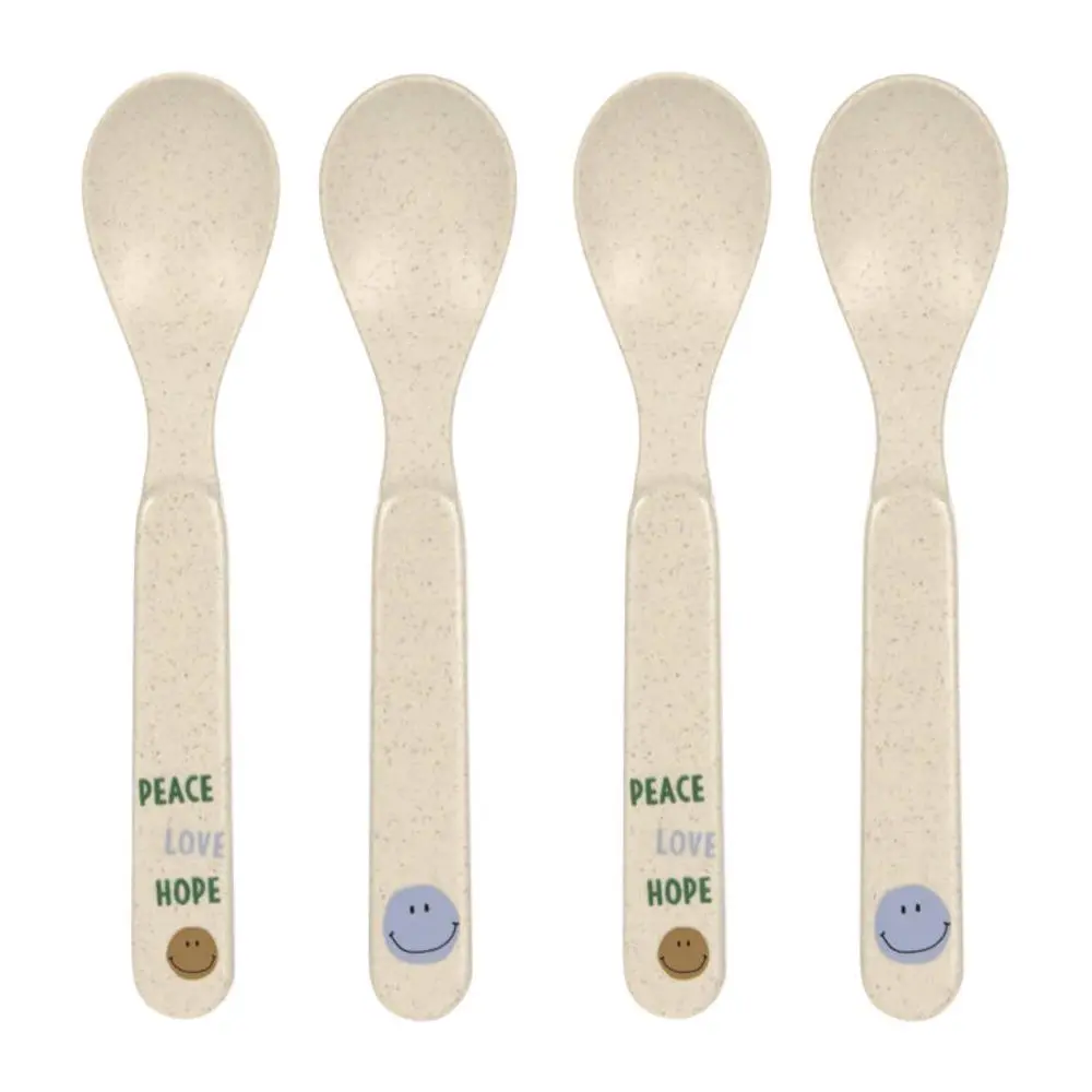 Lässig Spoon Set PP/Cellulose Happy Rascals Smile sky blue