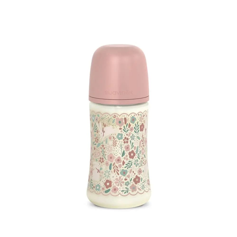 Suavinex Kojenecká láhev WONDERLAND NEW 270ml FYZIOL PRŮTOK M
